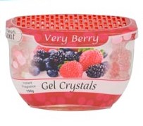 Fresh Scent Gel Crystals 150gm Tub Very Berry